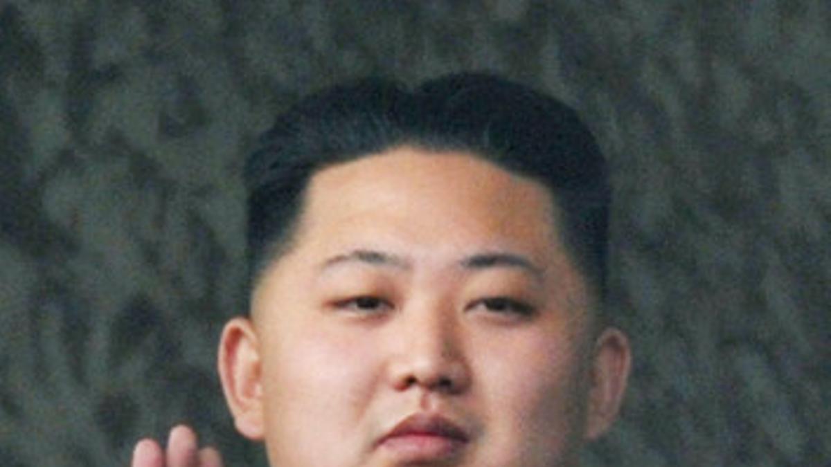 El hijo menor de Kim Jong-Il, Kim Jong-Un, durante los actos del 65º aniversario del Partido de los Trabajadores, el 10 de octubre del 2010.