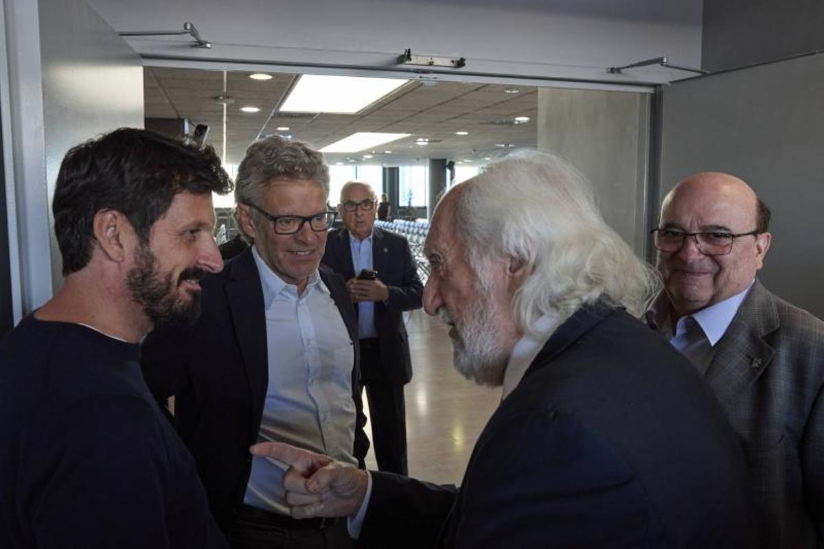 El emotivo homenaje del Espanyol a su delegado, José María Calzón, en imágenes.