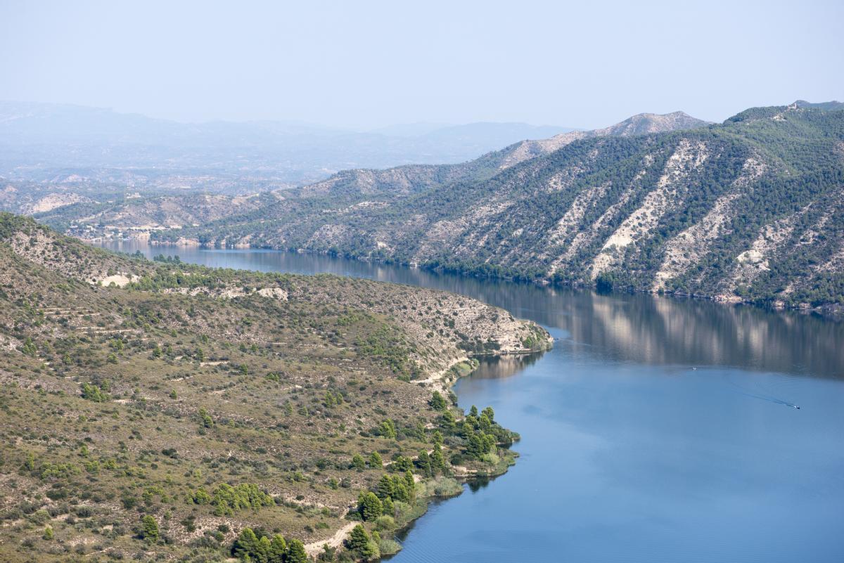 El Ebro a su paso por Fayón.
