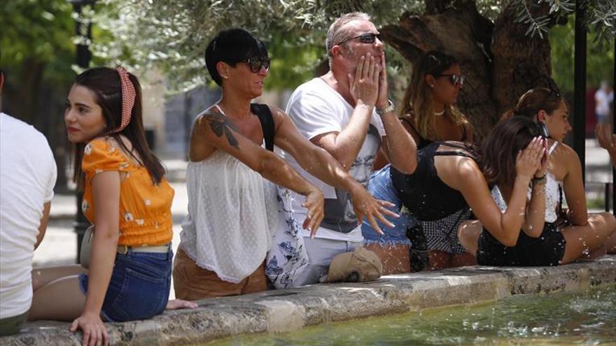 Córdoba soporta un calor sofocante con máximas de 41º y mínimas de 22º