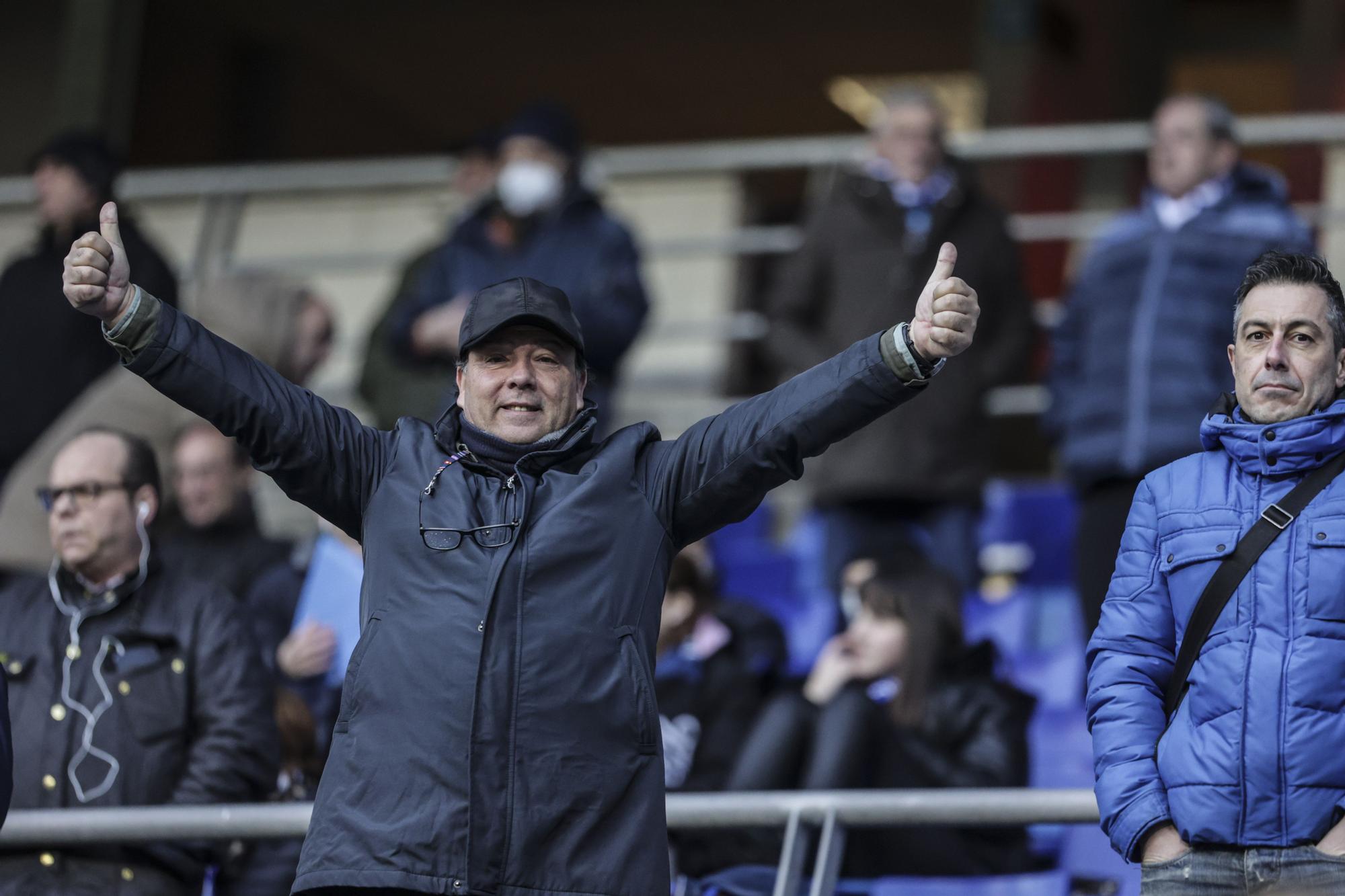 En imágenes: Así fue el Real Oviedo-Villarreal B disputado en el Tartiere