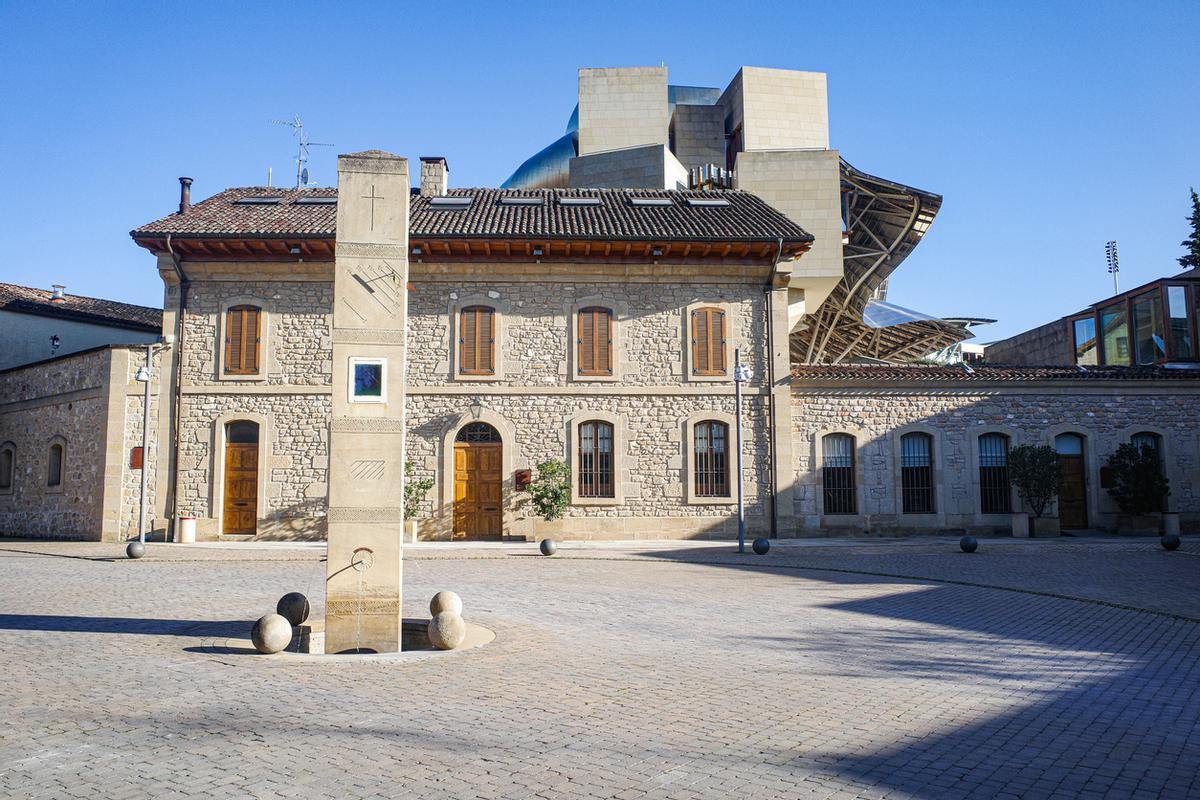Exterior del Hotel y Bodega Marqués de Riscal, en Elciego