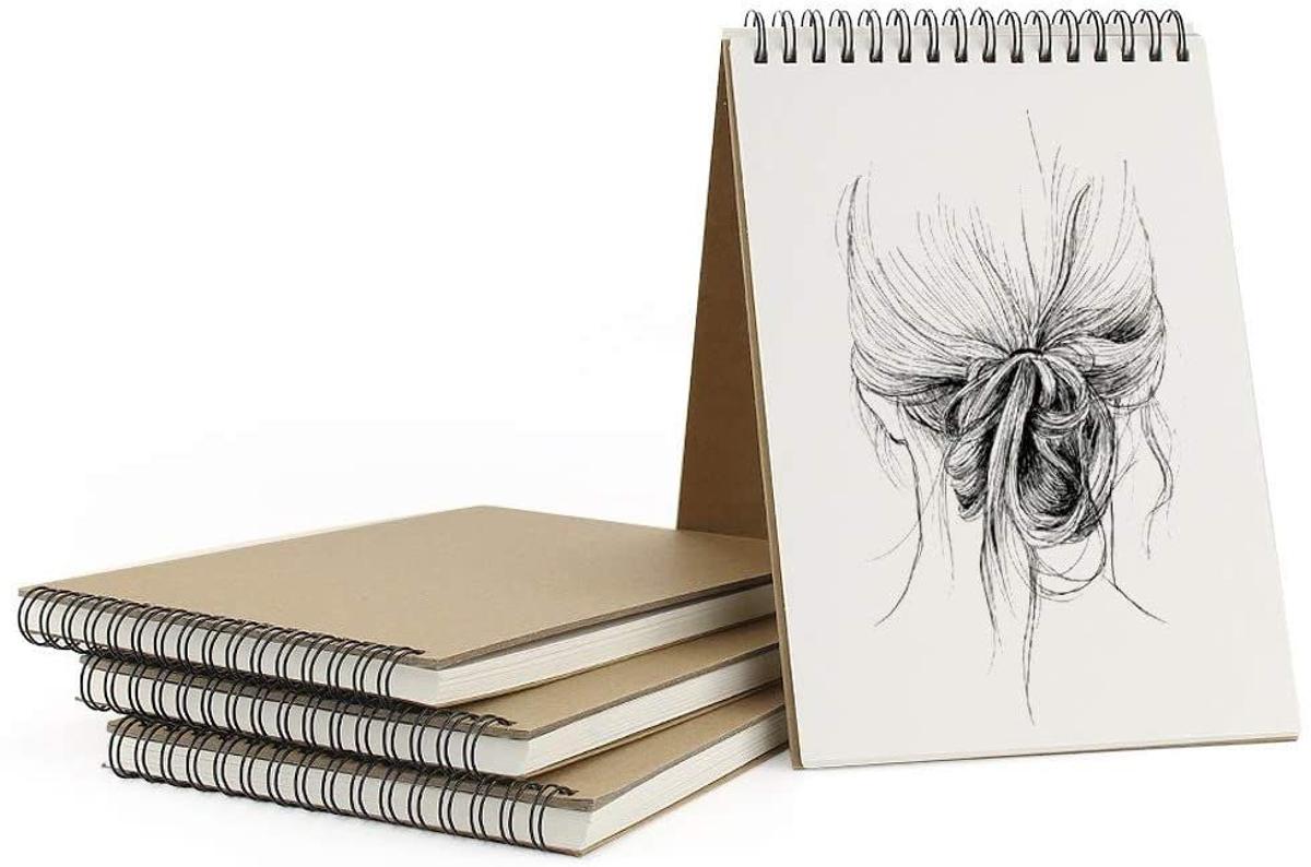 Cuadernos de dibujo, de VEESUN (14,99 euros)