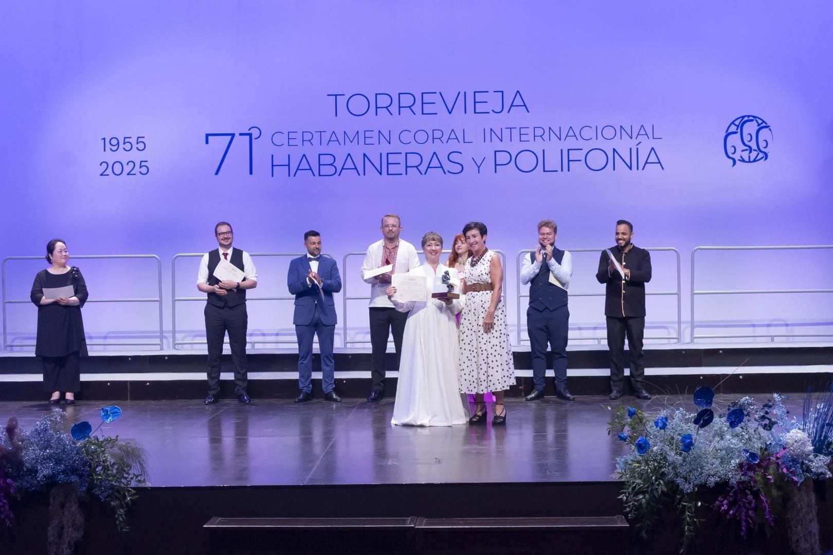 Así fue la clausura del Certamen de Habaneras en Torrevieja