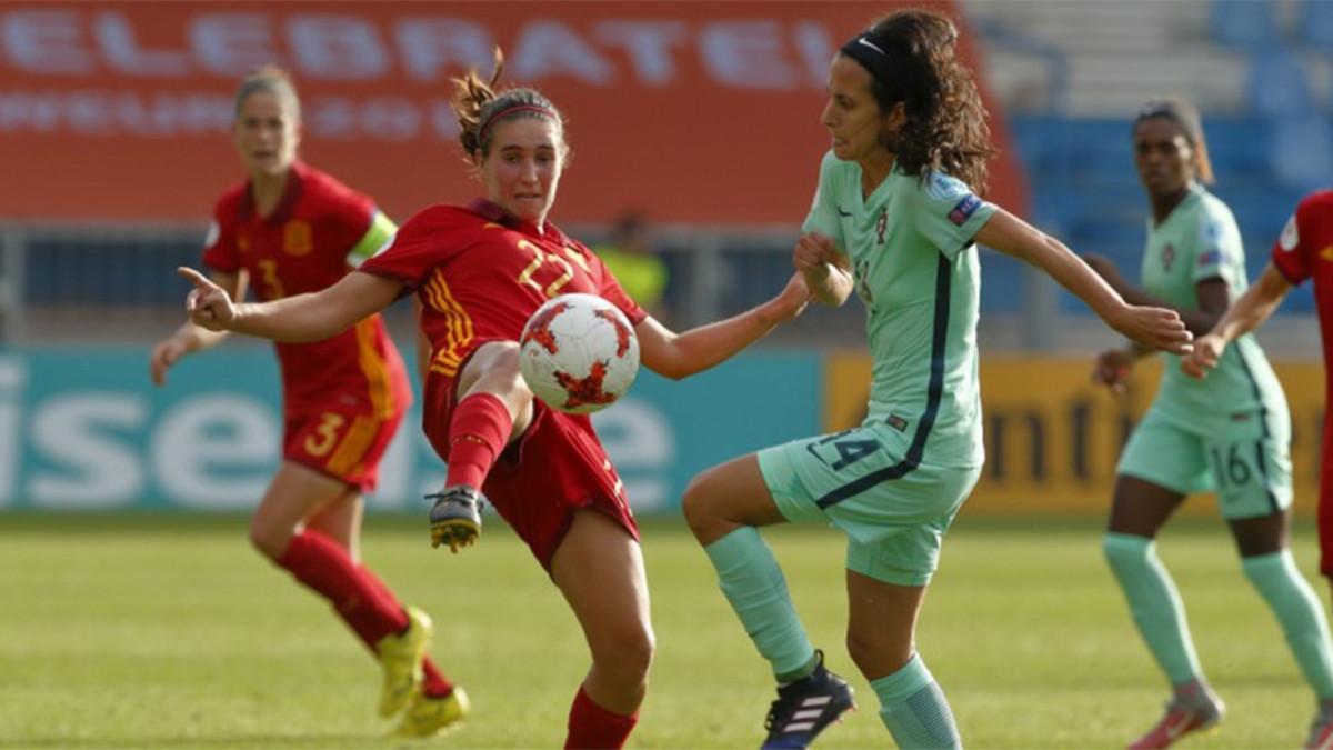 Mariona fue una de las notas positivas en el debut de España en la Eurocopa