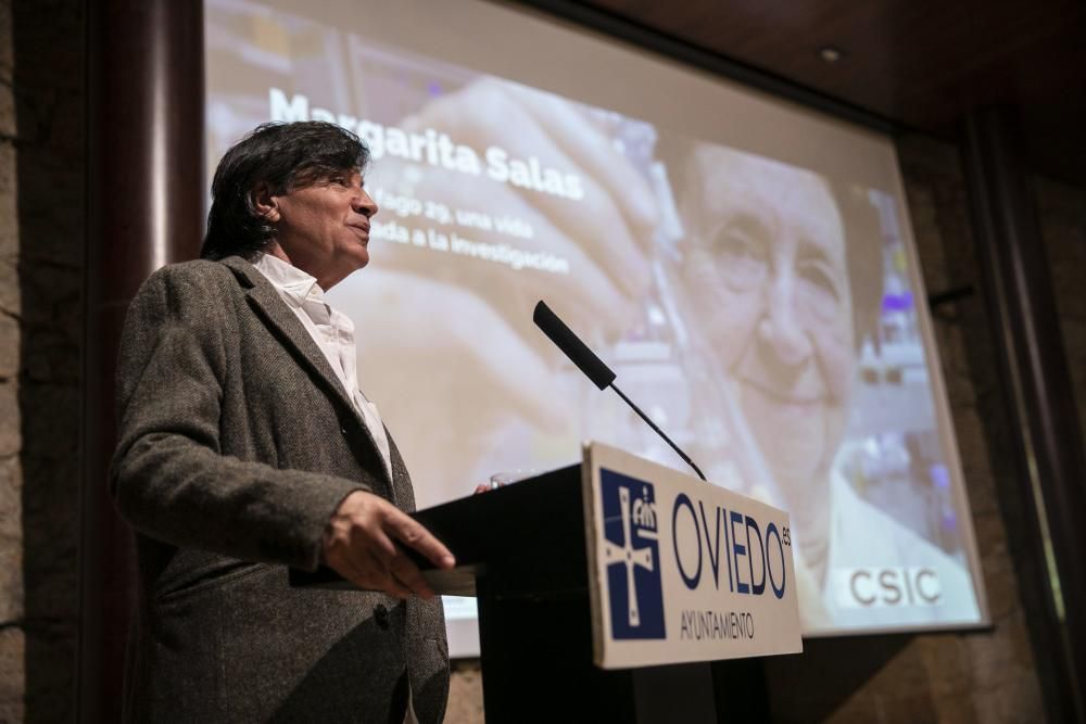 Homenaje póstumo en Oviedo a Margarita Salas