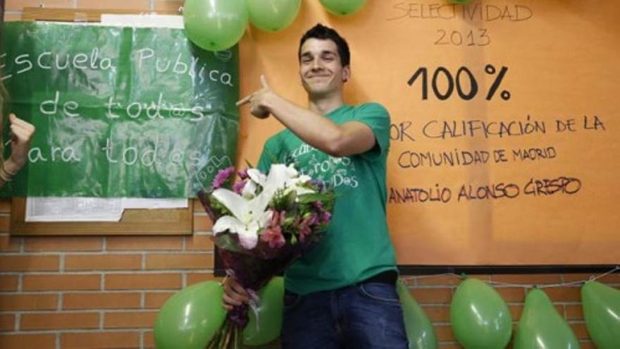 Un 'camiseta verde' saca la nota más alta de la Selectividad