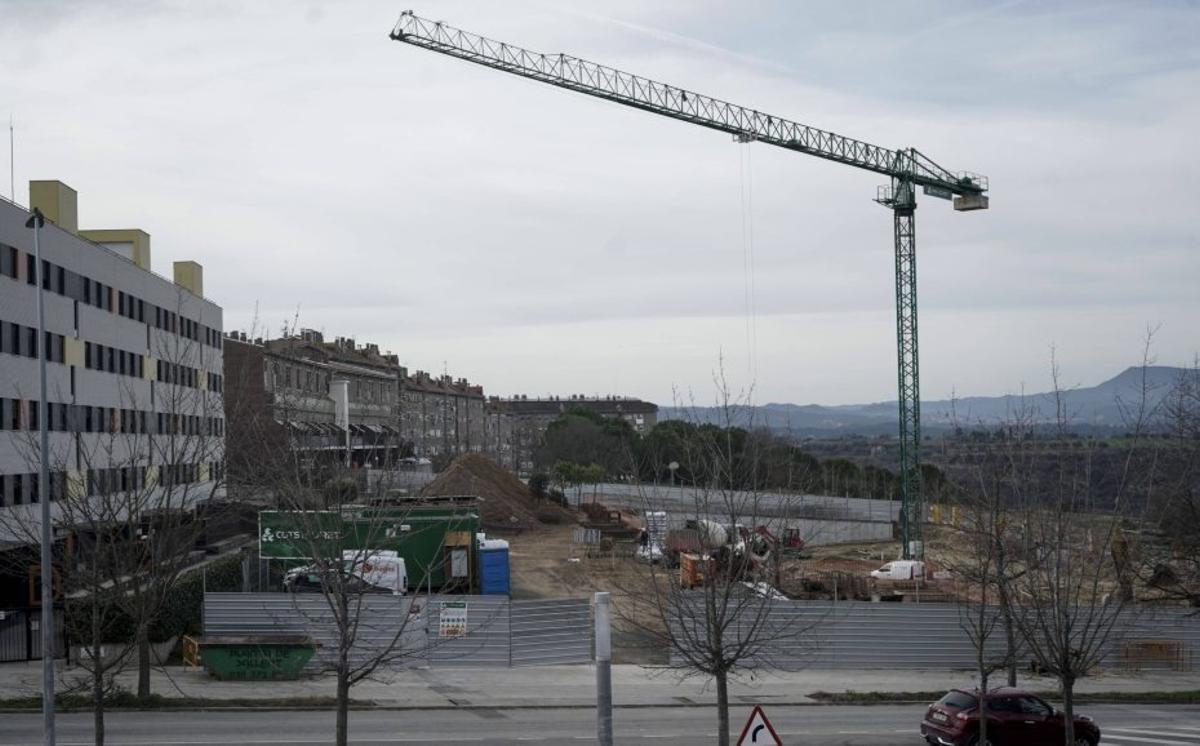 Obres al solar on s’alçarà l’Edifici del Coneixement | MIREIA ARSO