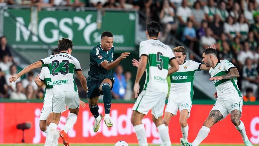 LaLiga: Elche - Real Madrid, en imágenes