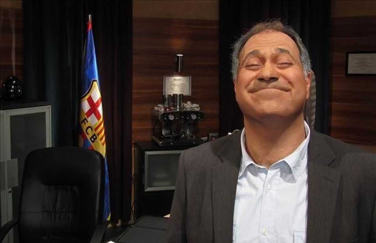 Cesc Casanovas interpreta el clon d’Andoni Zubizarreta a ’Crackòvia’. Cesc Casanovas interpreta el clon d’Andoni Zubizarreta a ’Crackòvia’.