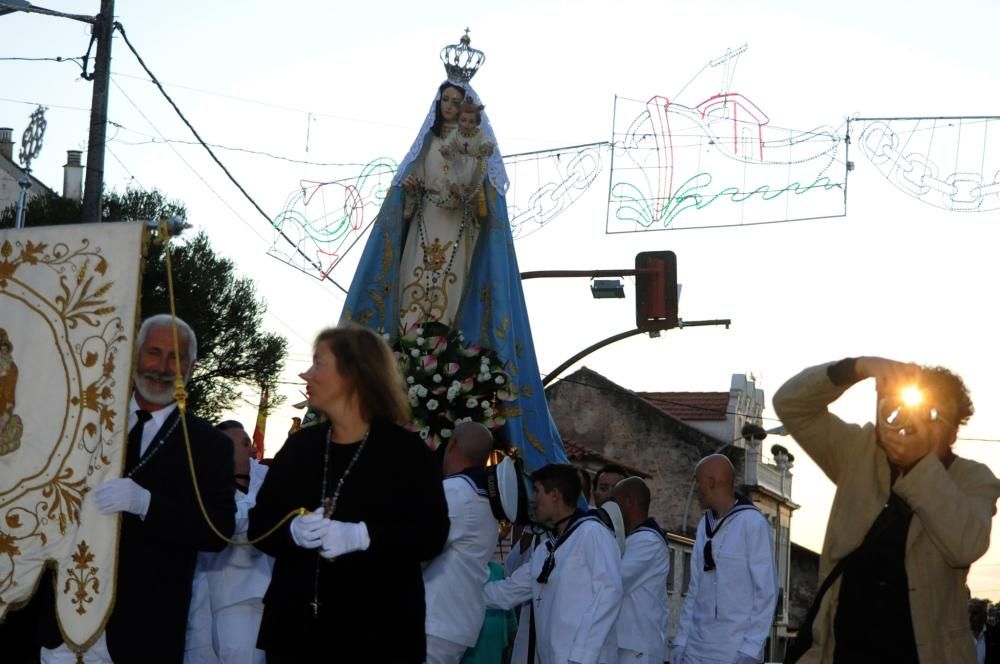 Virgen del Rosario en Vilaxoán