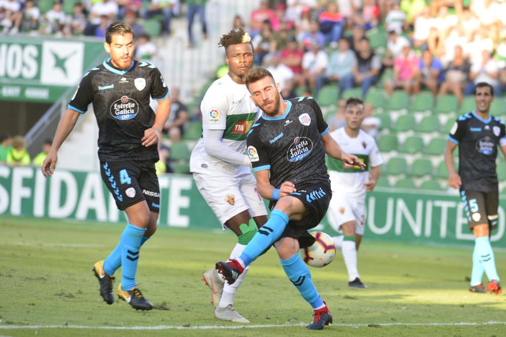 La victoria del Elche ante el CD Lugo en imágenes