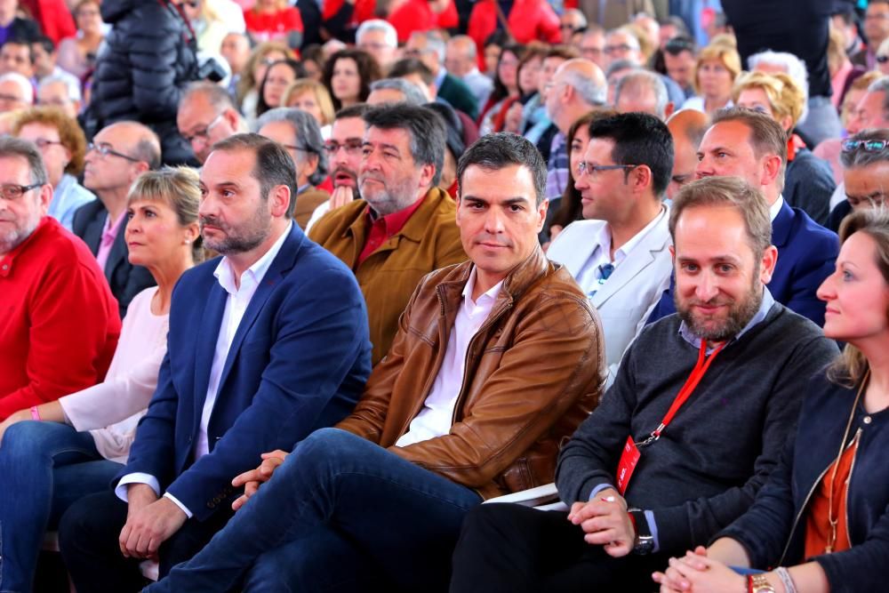 Acto de Pedro Sánchez en Burjassot