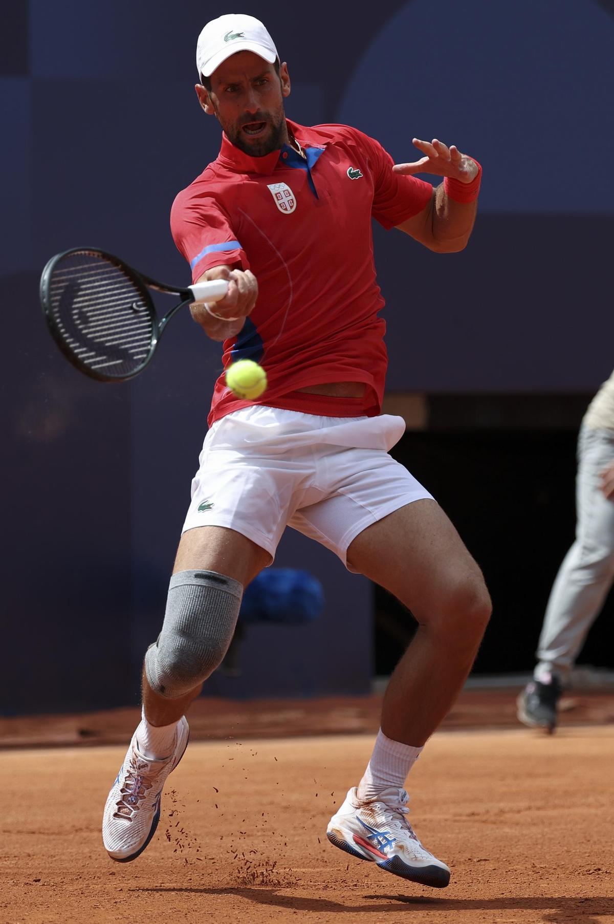 Djokovic, durante los Juegos