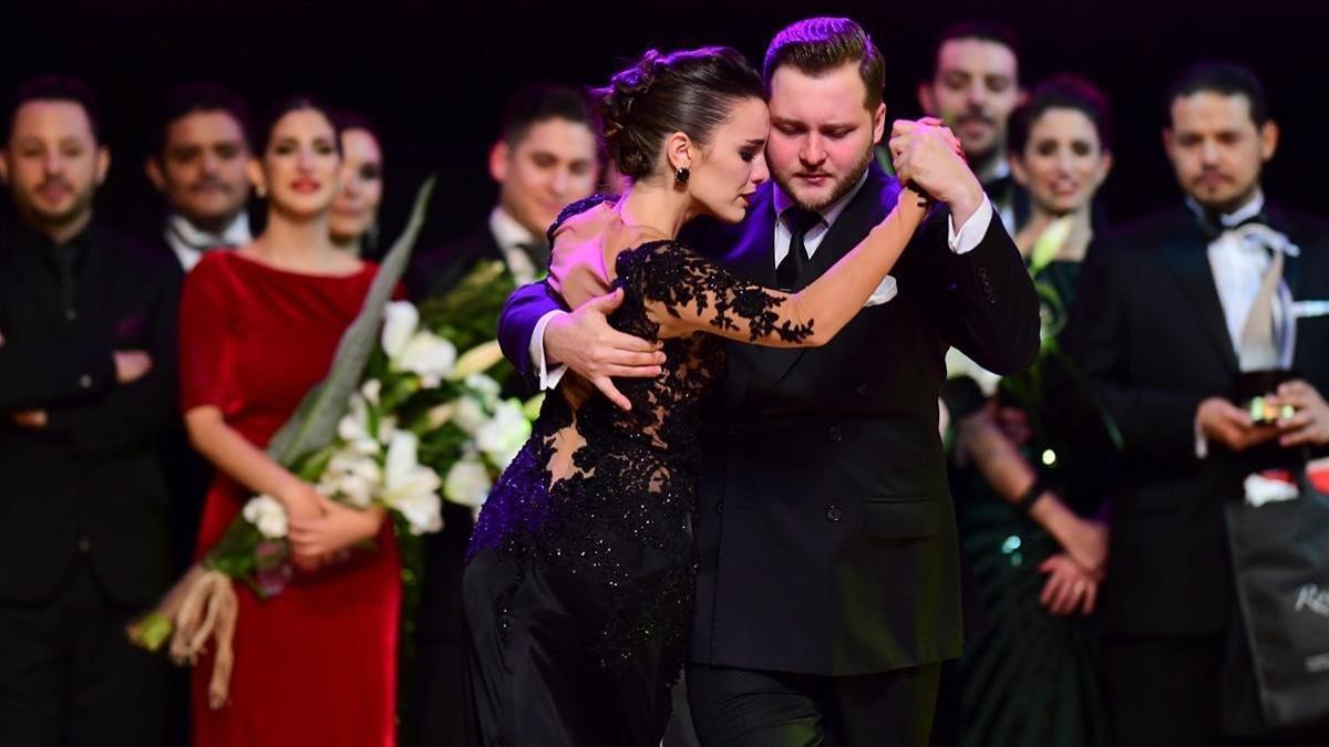 La pareja ganadora del Mundial de Tango de Buenos Aires del 2019