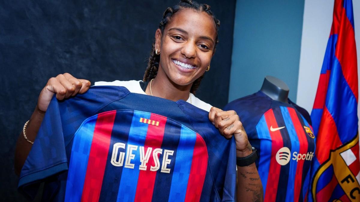 Geyse, la pitxitxi brasilera, nou reforç del Barça