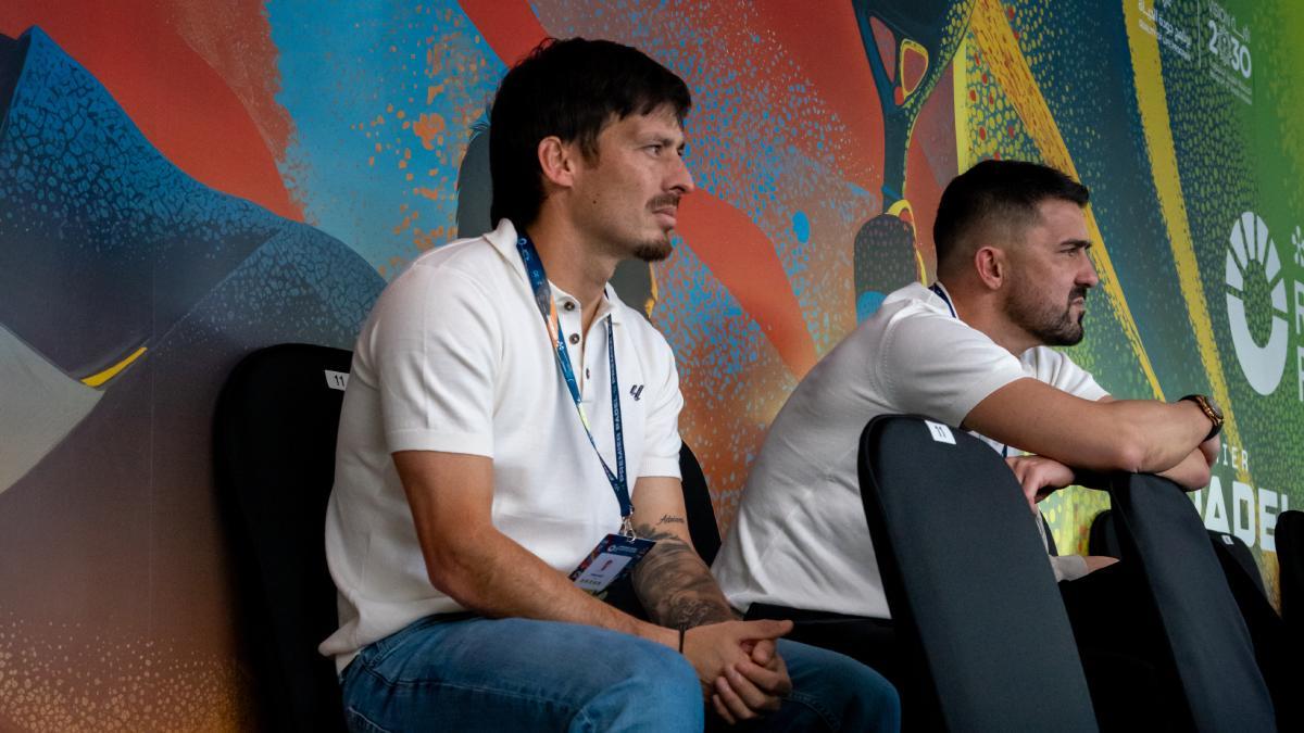 David Silva y David Villa no se perdieron el debut de la temporada de Premier Padel en Riad