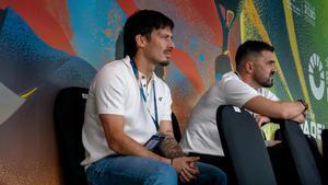 David Silva y David Villa no se perdieron el debut de la temporada de Premier Padel en Riad