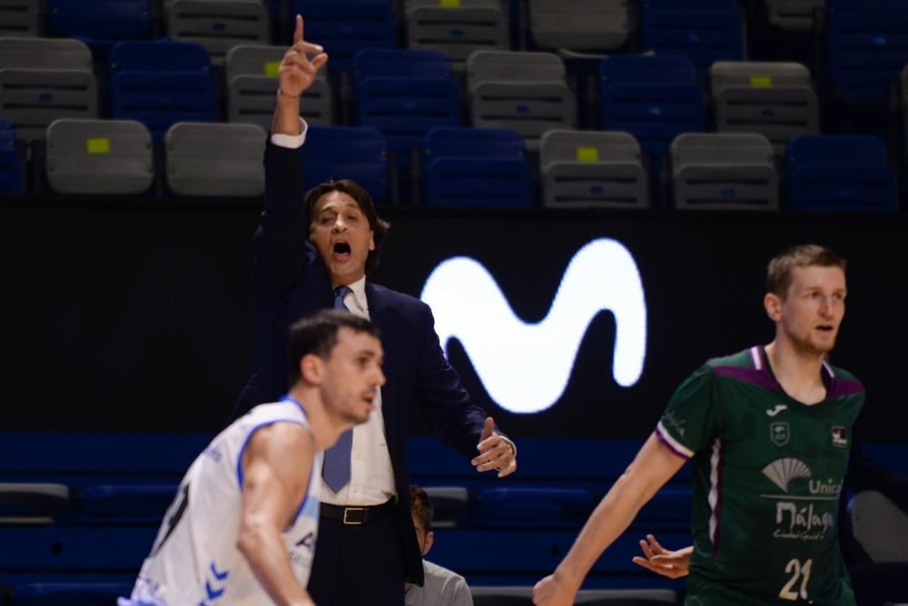 Partido de la Liga Endesa entre el Acunsa Gipuzkoa Basket y el Unicaja.