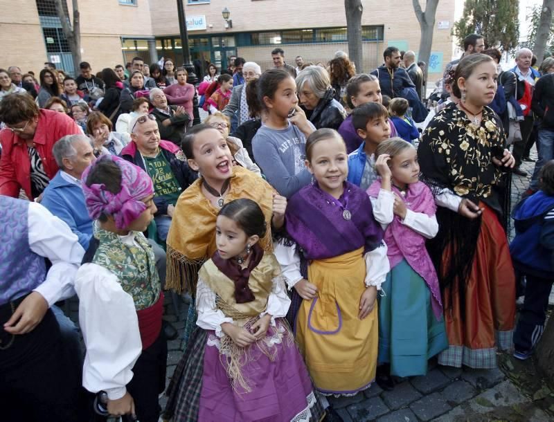 Escuelas de jotas en la Plaza de la Rebolería