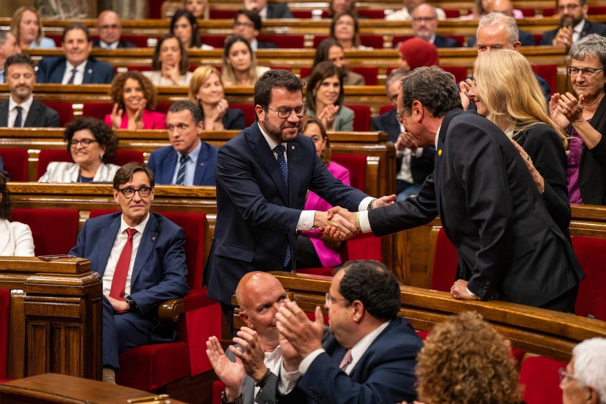 Pleno de constitución del Parlament de Catalunya tras elecciones del 12M