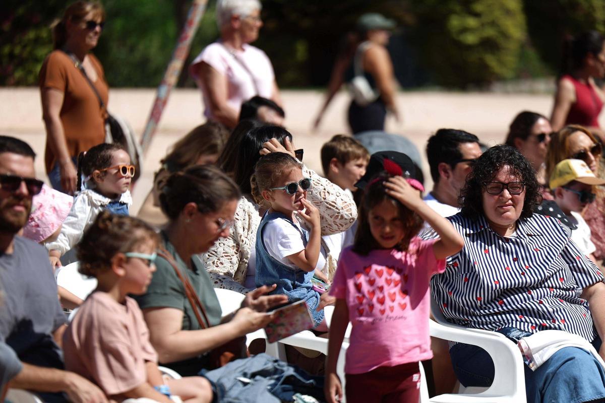 Así se divierten los niños en la Ibiza Medieval