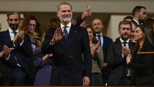 MADRID, 06/03/2025.- Los reyes Felipe VI (C) y Letizia (d) presiden el XXIII concierto In Memorian, en homenaje a las víctimas del terrorismo, este jueves en Madrid. EFE/ Borja Sánchez-Trillo POOL. POOL