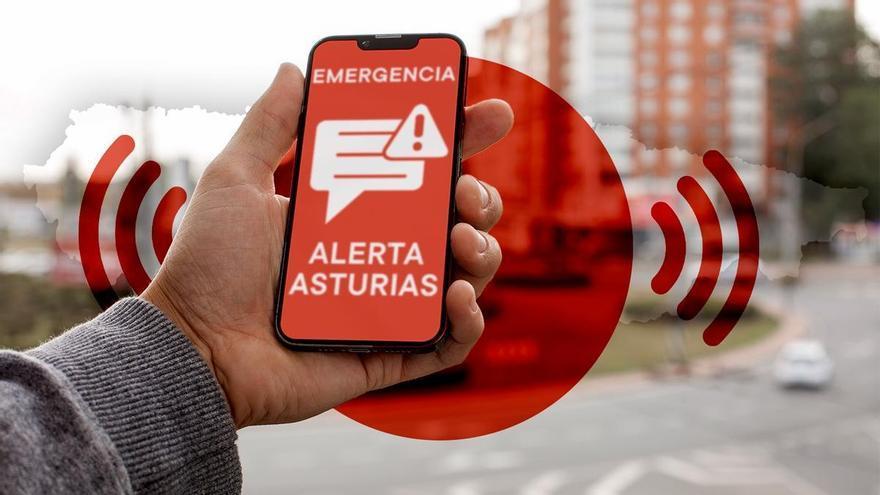 Conductores sorprendidos por el simulacro de sirenas y mensajes de alerta en la "Y" de Asturias