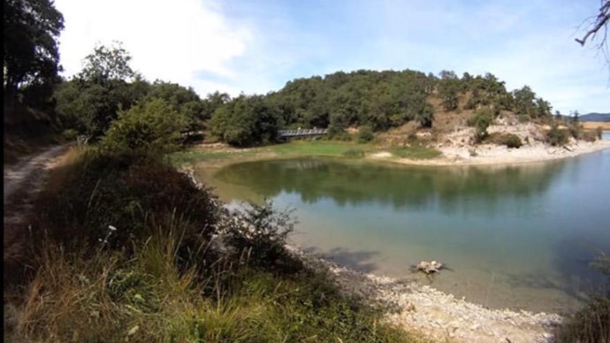 Pantano de Ullíbarri, en Álava.