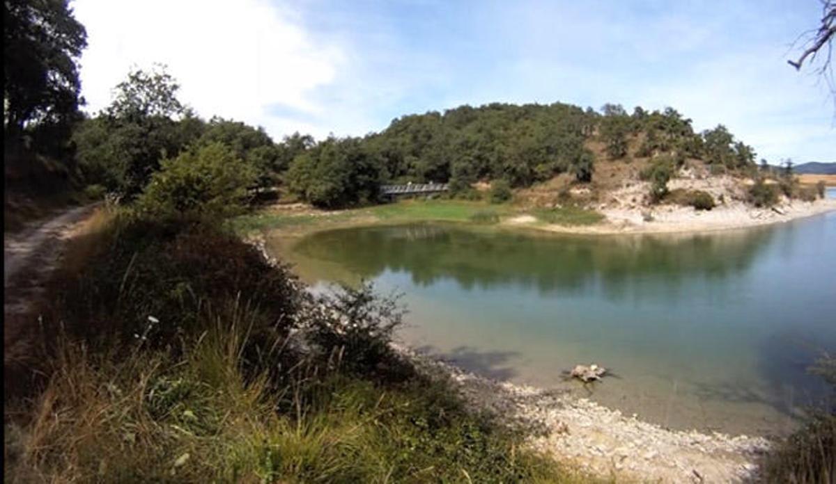 Pantano de Ullíbarri, en Álava.