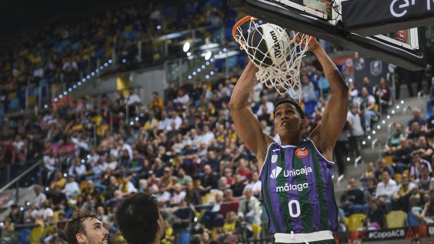 Tyson Pérez (Unicaja): “No sabemos dónde están nuestros límites, pero todo el trabajo hecho ha valido la pena”