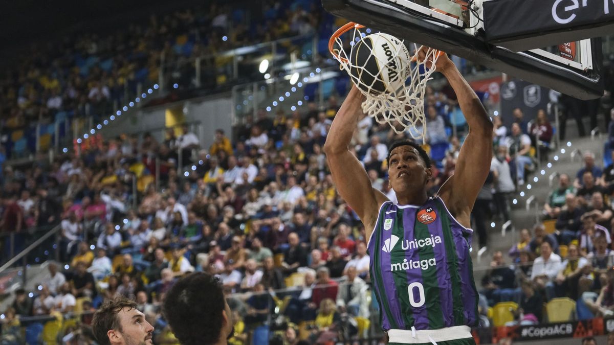 100-83. El físico y el juego coral del Unicaja consumen al Joventut