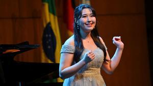 La soprano coreana Yewon Han, ganadora del concurso Tenor Viñas. 