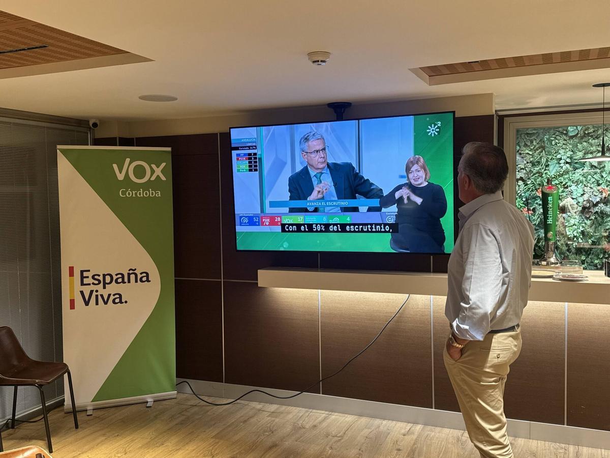 La formación de Abascal esperaba poder alcanzar el segundo diputado en la provincia