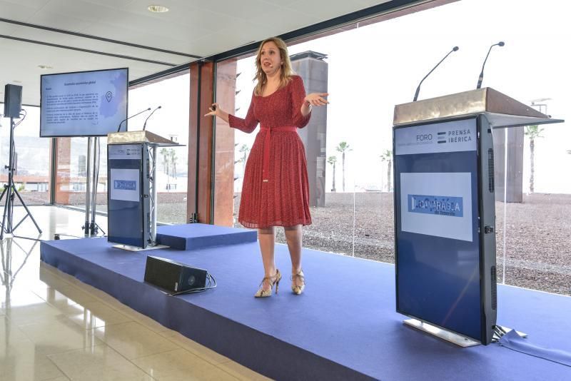 28/0172019 LAS PALMAS DE GRAN CANARIA. Foro Prensa Ibérica con la Consejera de Hacienda del Gobierno de Canaria, Rosa Dávila. FOTO: J. PÉREZ CURBELO  | 28/01/2019 | Fotógrafo: José Pérez Curbelo