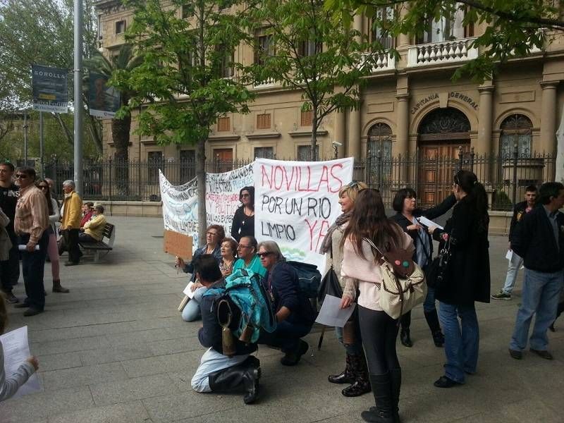 Fotogalería de la protesta de los afectados por las riadas