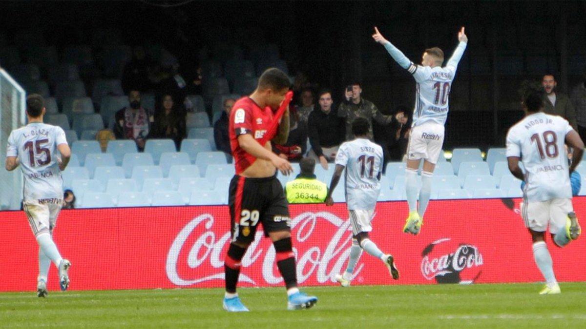 Entre Celta y Mallorca hay ocho puntos que marcan permanencia y descenso