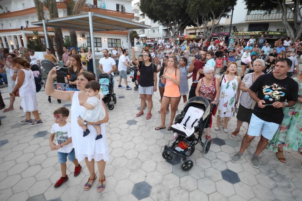 El barrio de ses Figueretes dio ayer comienzo a sus fiestas patronales, en honor a Sant Ciriac