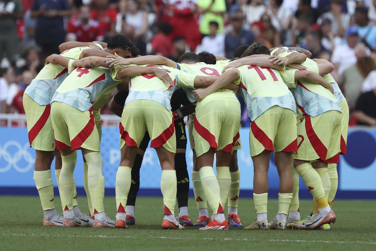 Fútbol masculino: Marruecos-España.