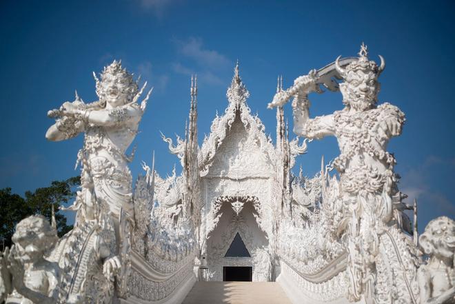 Templo Wat Rong Khun, Tailandia