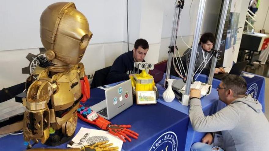 Los robots toman la Escuela de Industriales de Vigo