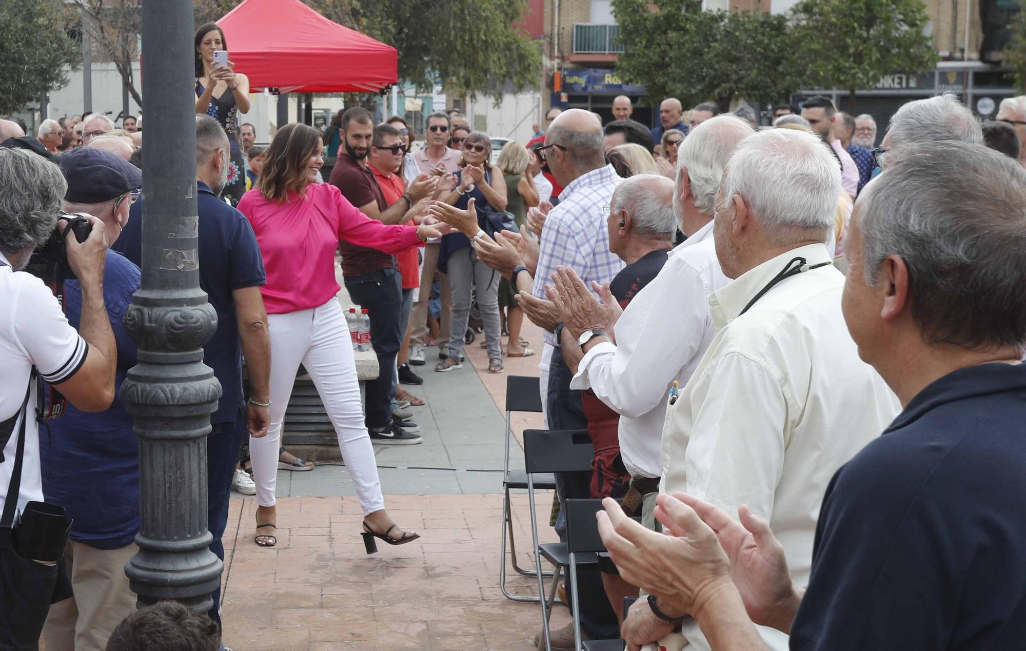 Presentación de la candidatura de Sandra Gómez a las primarias del PSPV