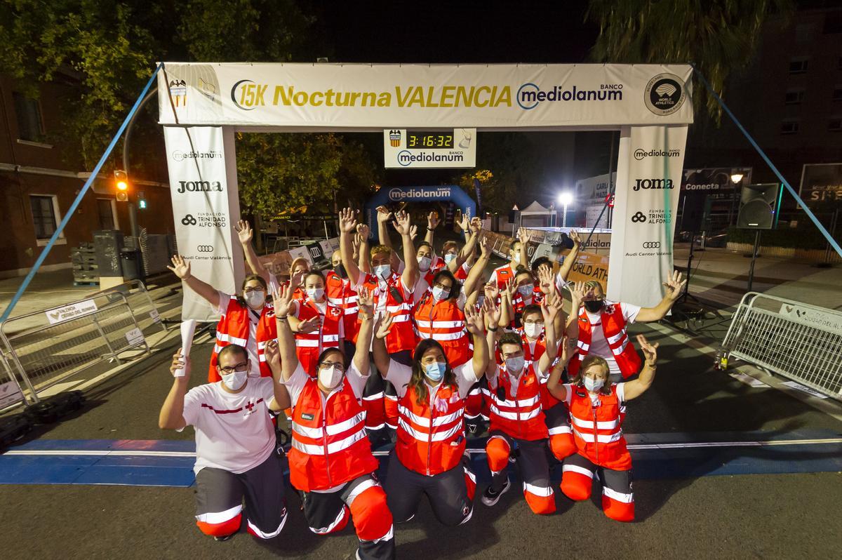 La 15K Nocturna Valencia Banco Mediolanum renueva su acuerdo con Cruz Roja en su vertiente más solidaria