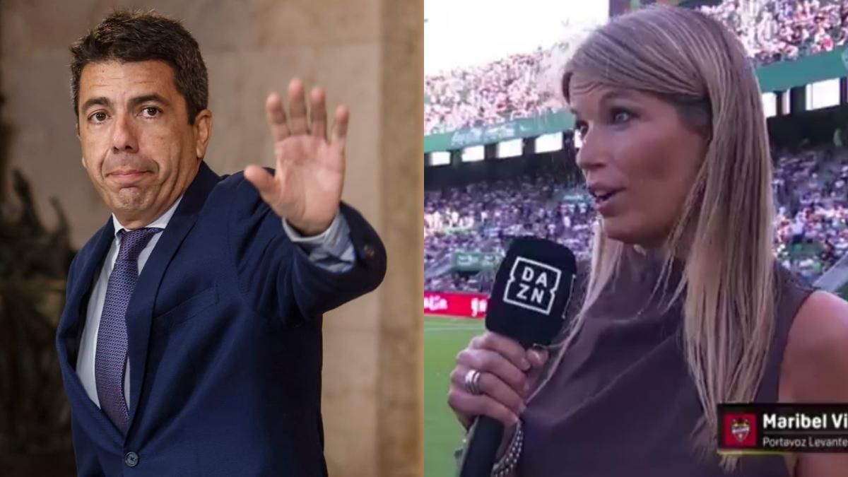 Maribel Vilaplana reaparece de manera inesperada en televisión después de su comida con Mazón el día de la DANA