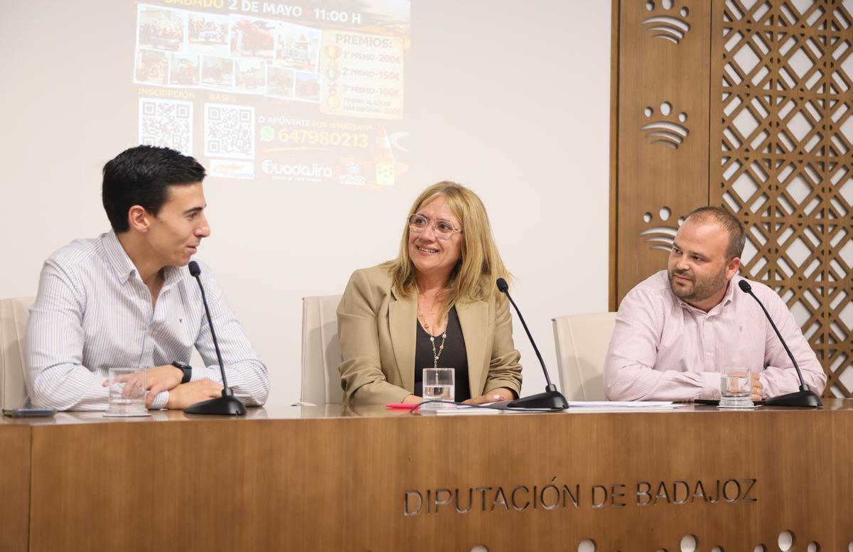 Acto de presentación de la cita en la sede de la diputación.