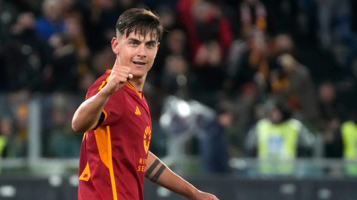 Paulo Dybala, clave en la Roma de De Rossi