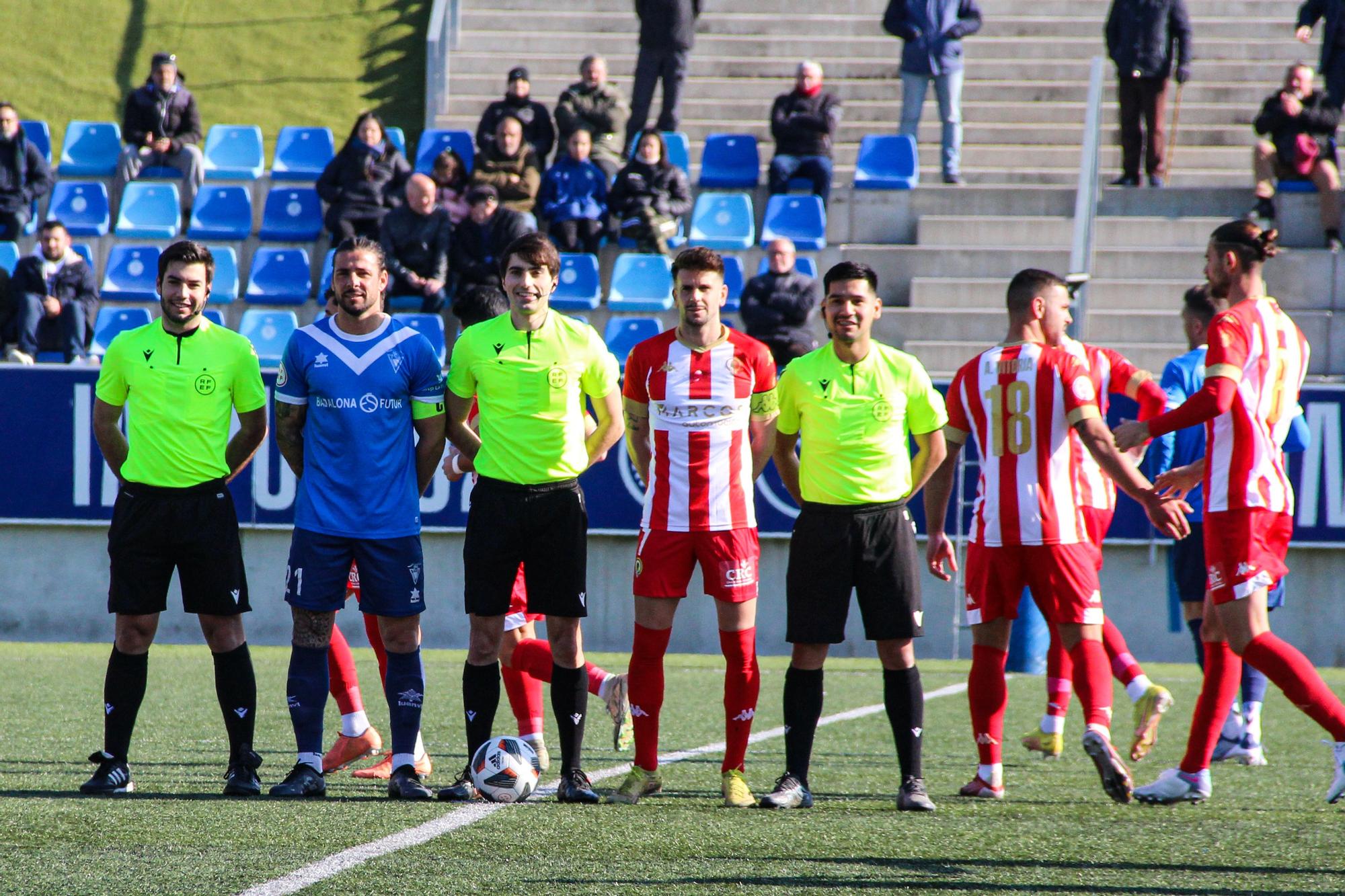 Victoria del Hércules en Badalona (0-1)