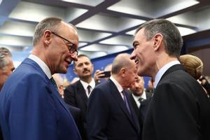 HIỆP ƯỚC VỚI CÁC HỘI ĐỒNG QUÂN PHÁI | Sánchez sẽ tìm cách làm xói mòn sự phản đối của Đức đối với vị thế chính thức của Catalan trong EU trong cuộc họp với Merz