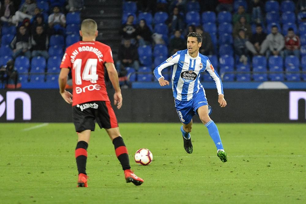 El Dépor le gana al Mallorca 1-0 en el descuento