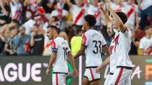 El Rayo Vallecano debutó en la presente Conference League con una victoria